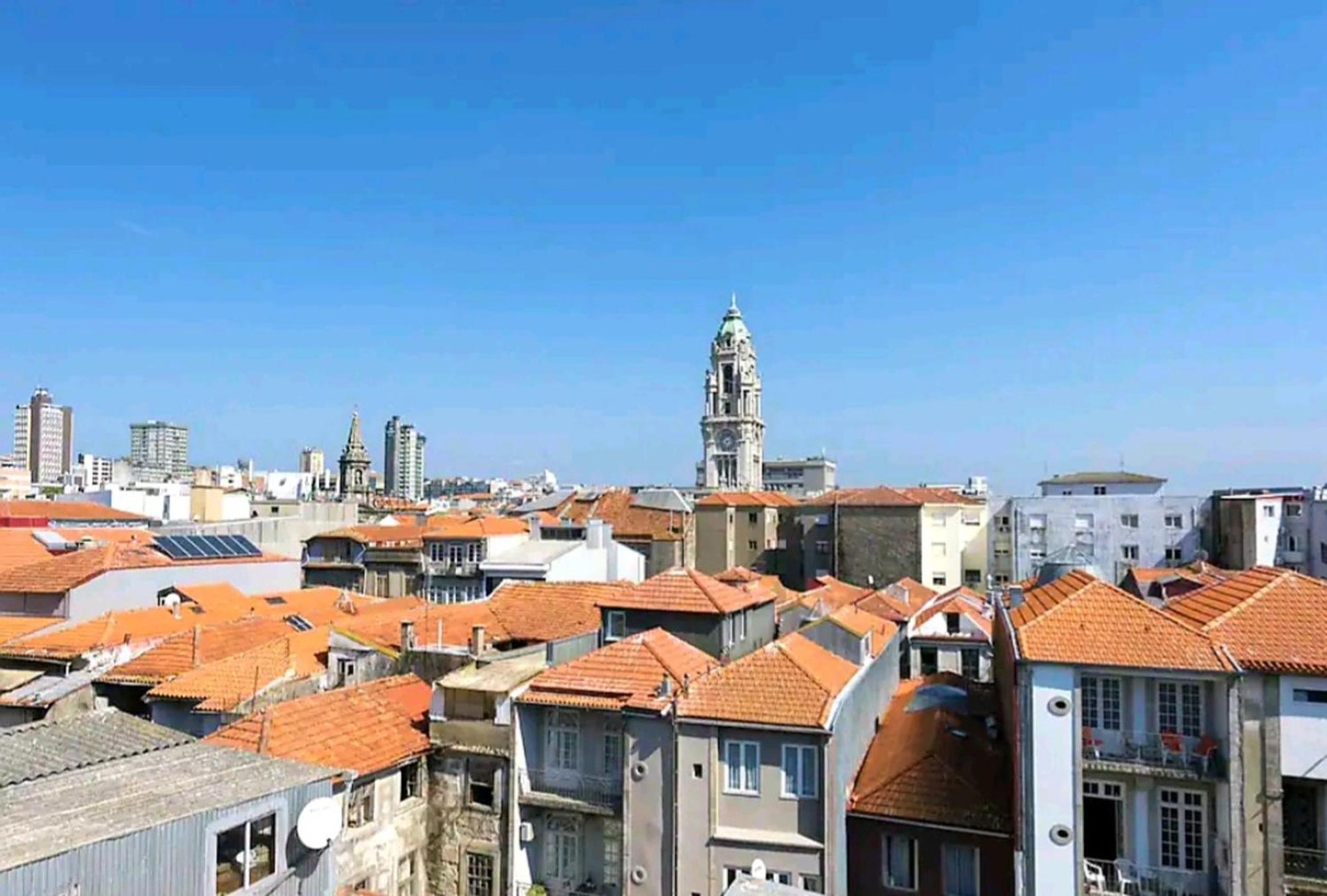 Oporto Blue Liberdade - Citycenter View Penthouse Studio Eksteriør billede